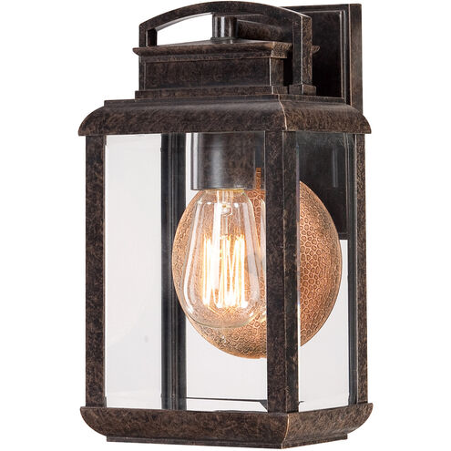 Byron 1 Light 12 inch Imperial Bronze Outdoor Wall Lantern