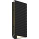 Kyler 10.25 inch Earth Black Outdoor Wall Lantern