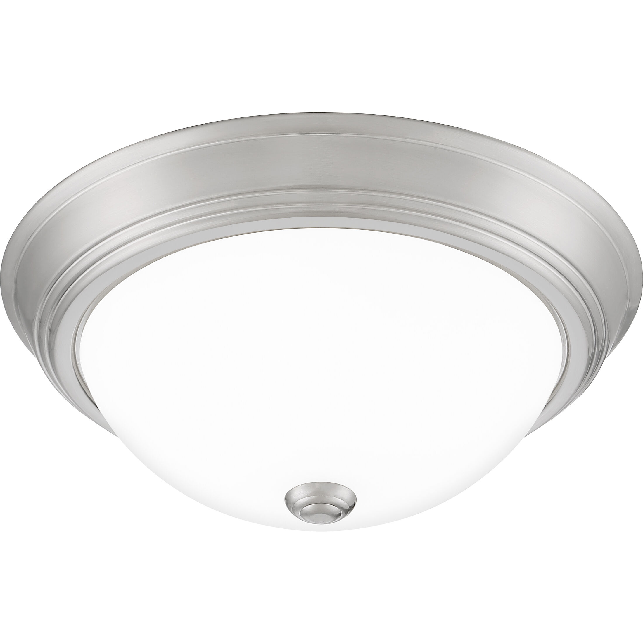 Erwin 2 Light 13 inch Brushed Nickel Flush Mount Ceiling Light