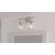 Dixie 2 Light 15 inch Polished Chrome Bath Light Wall Light