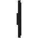 Pointsett LED 30 inch Matte Black Outdoor Wall Lantern, Extra Large
