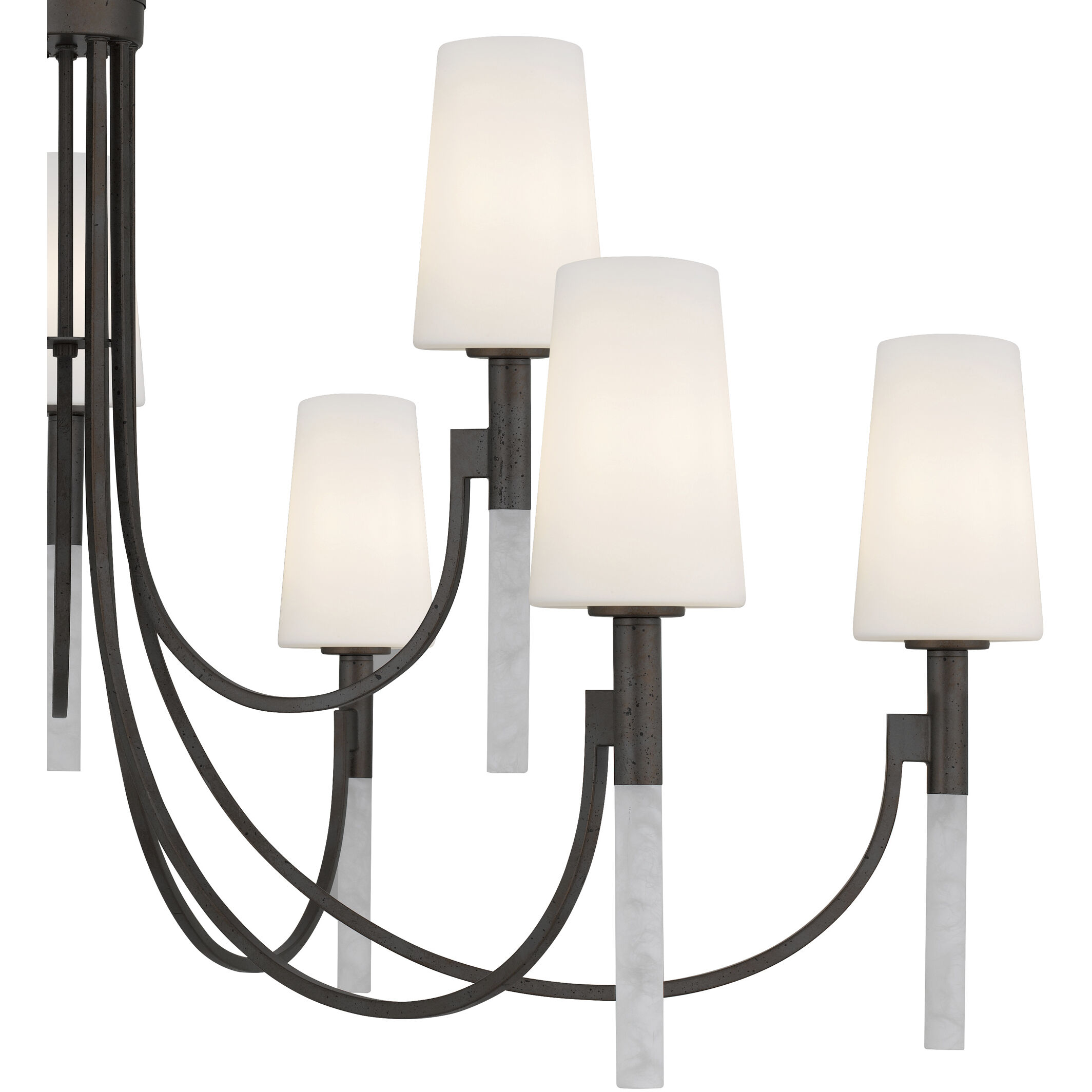 Eloura 9 Light 48 inch Iron Gate Chandelier Ceiling Light