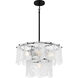 Cassidy 5 Light 23.5 inch Matte Black Pendant Ceiling Light, Large