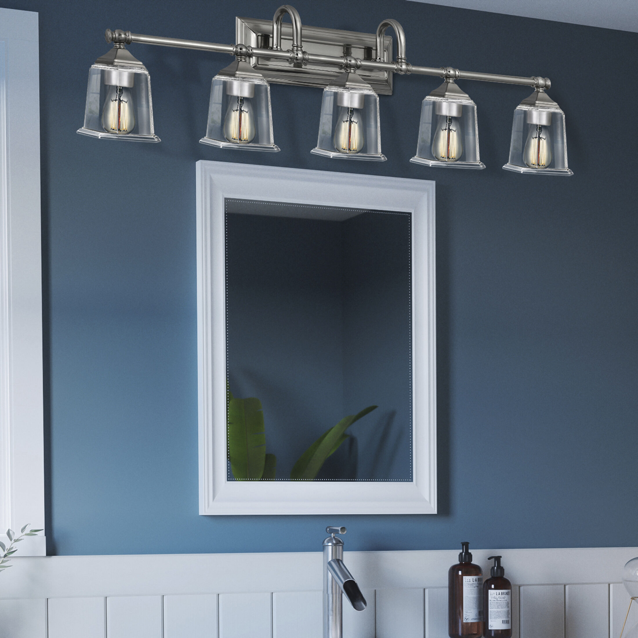 42 inch bathroom light fixture top
