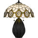 Orla 20 inch 75 watt Matte Black Table Lamp Portable Light