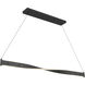 Porter LED 50 inch Old Black Finish Island Light Ceiling Light
