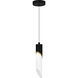 Alys LED 2.5 inch Matte Black Mini Pendant Ceiling Light, Small