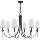 Eloura 6 Light 40 inch Iron Gate Chandelier Ceiling Light