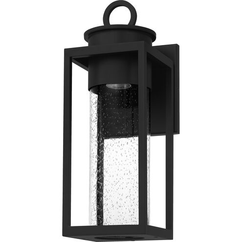 Donegal 1 Light 19 inch Matte Black Outdoor Wall Lantern, Large