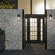 Westover 1 Light 17 inch Western Bronze Outdoor Wall Lantern