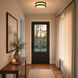 Colette 16.25 inch Matte Black Flush Mount Ceiling Light