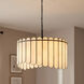 Annabelle 4 Light 24 inch Matte Black Pendant Ceiling Light
