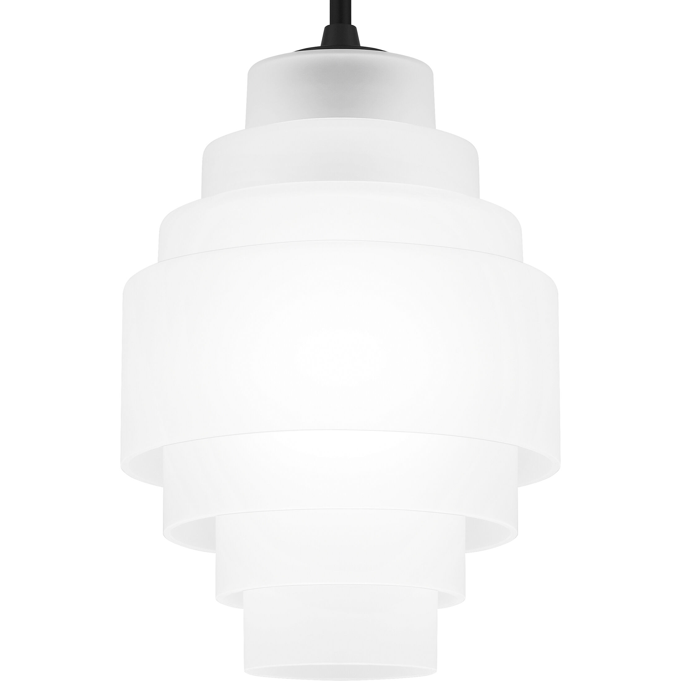 Driscoll 1 Light 10 inch Matte Black Mini Pendant Ceiling Light