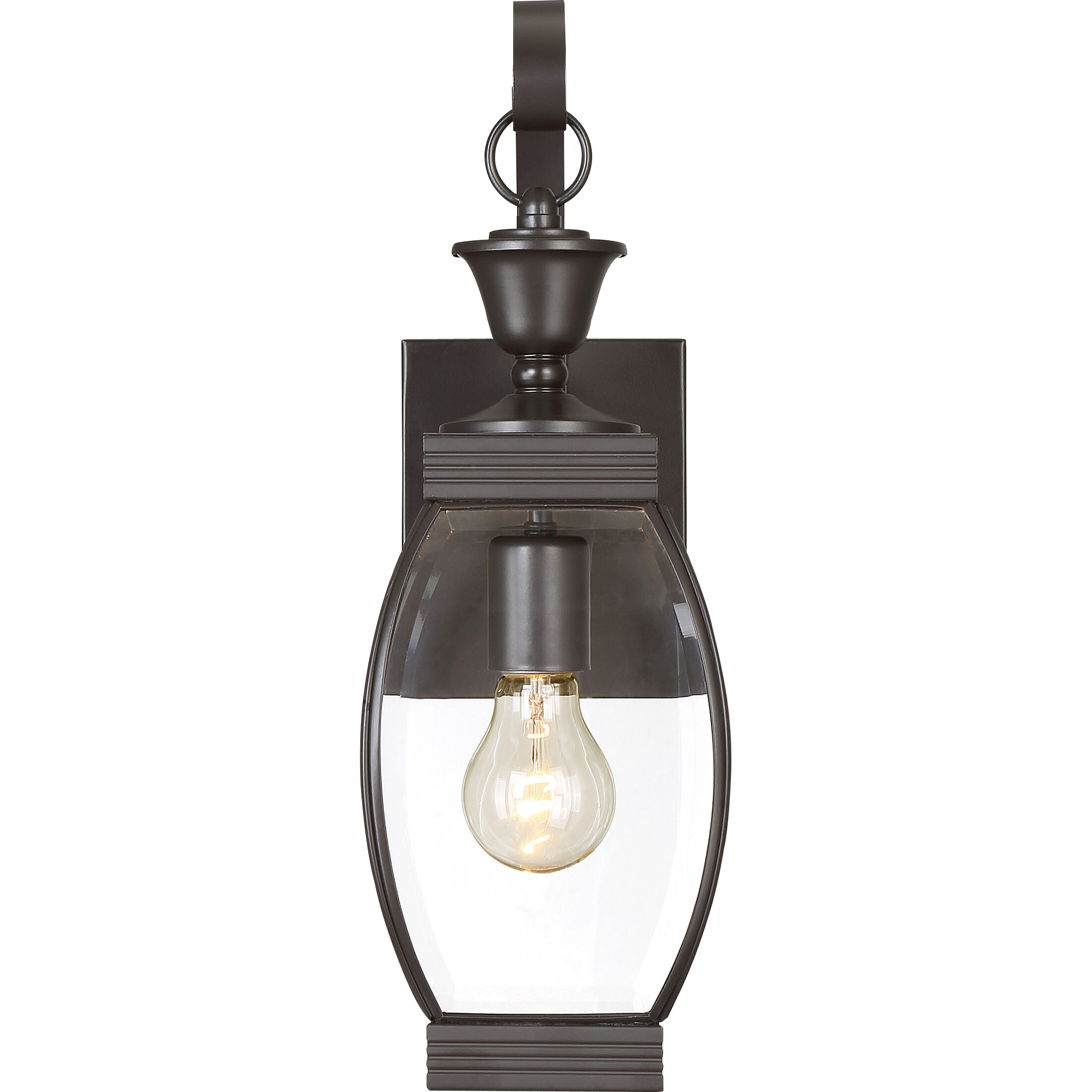 Oasis 1 Light 17 inch Medici Bronze Outdoor Wall Lantern