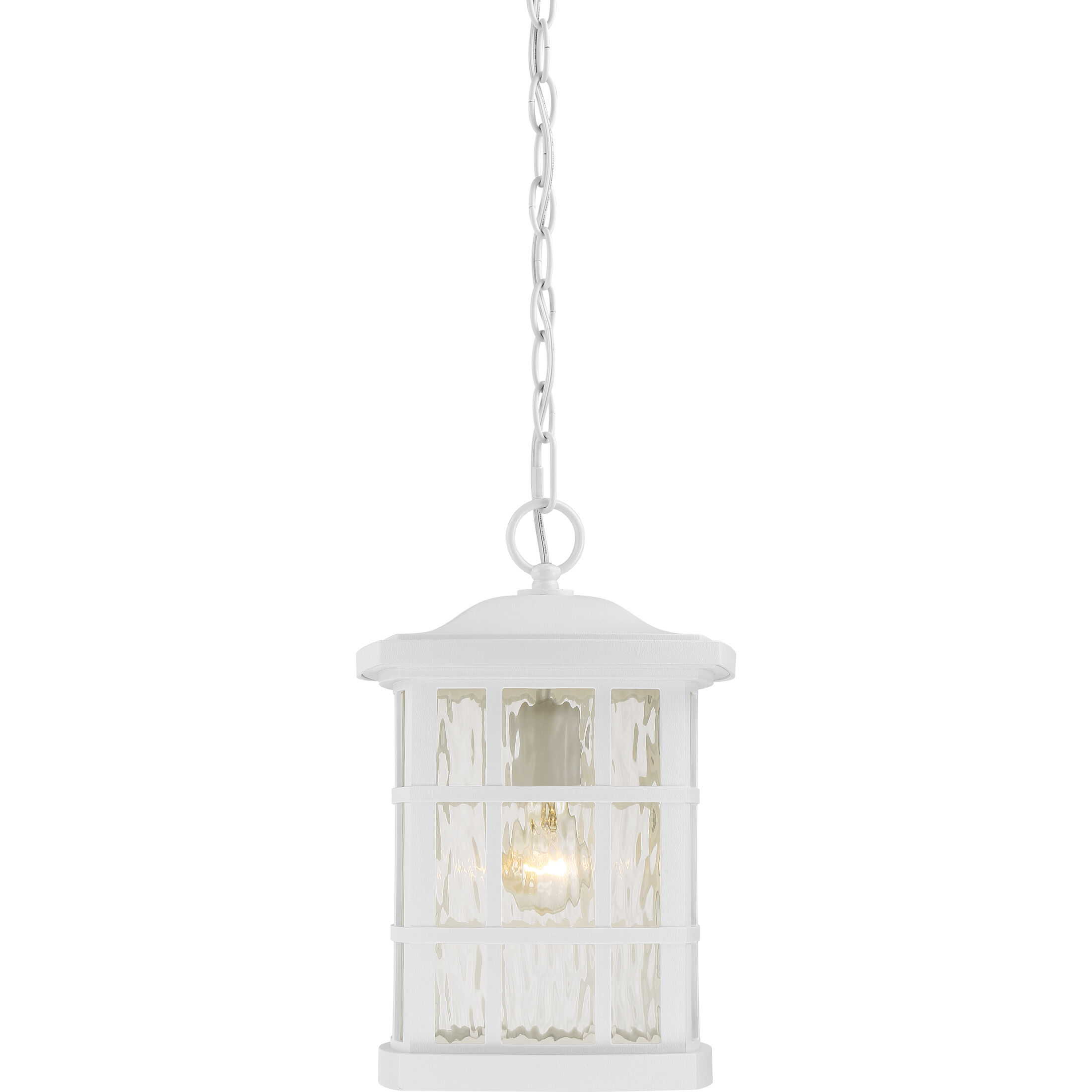 Stonington 1 Light 9.5 inch Matte White Hanging Lantern Ceiling Light