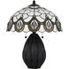 Orla 20 inch 75 watt Matte Black Table Lamp Portable Light