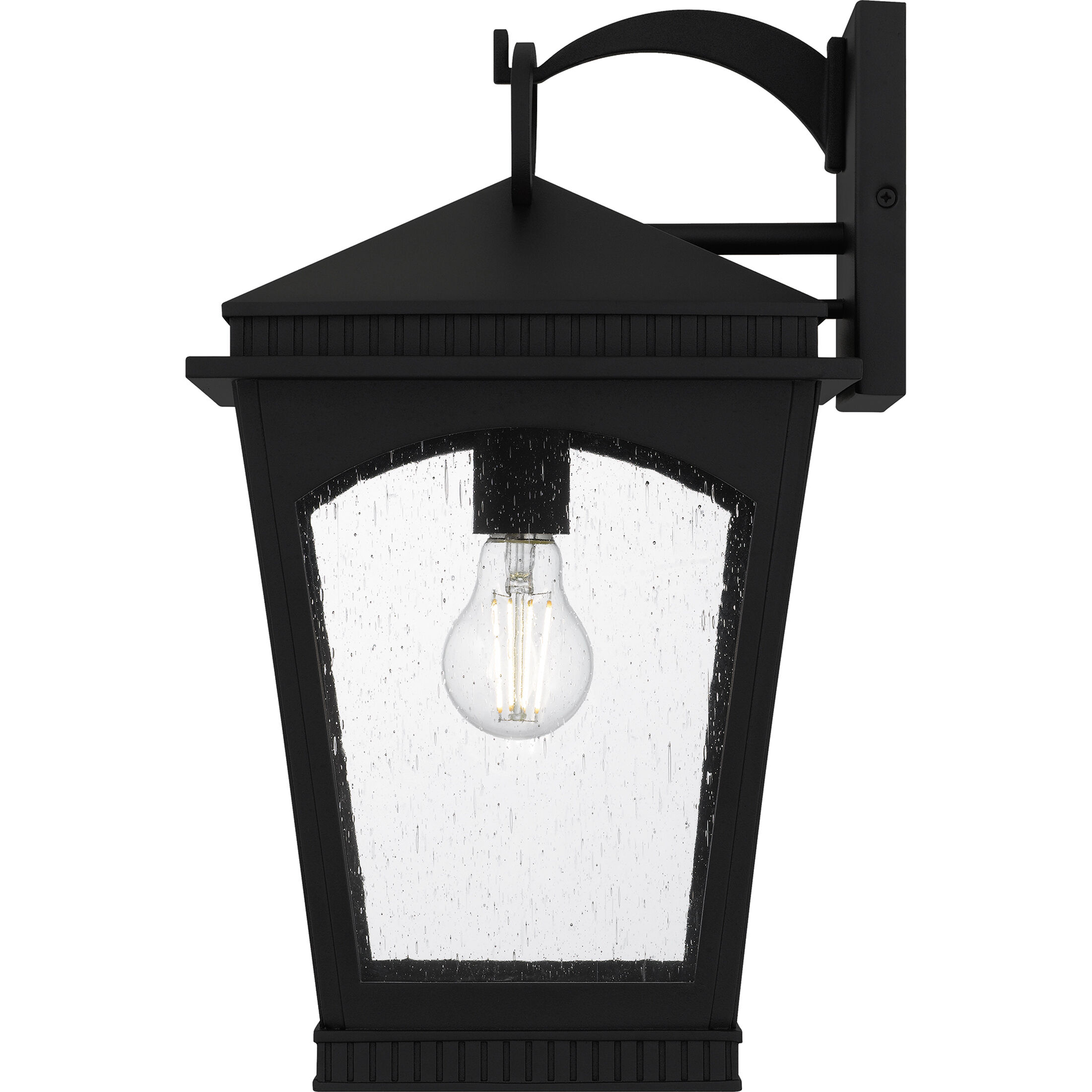 Huck 1 Light 16.75 inch Earth Black Outdoor Wall Lantern, Large