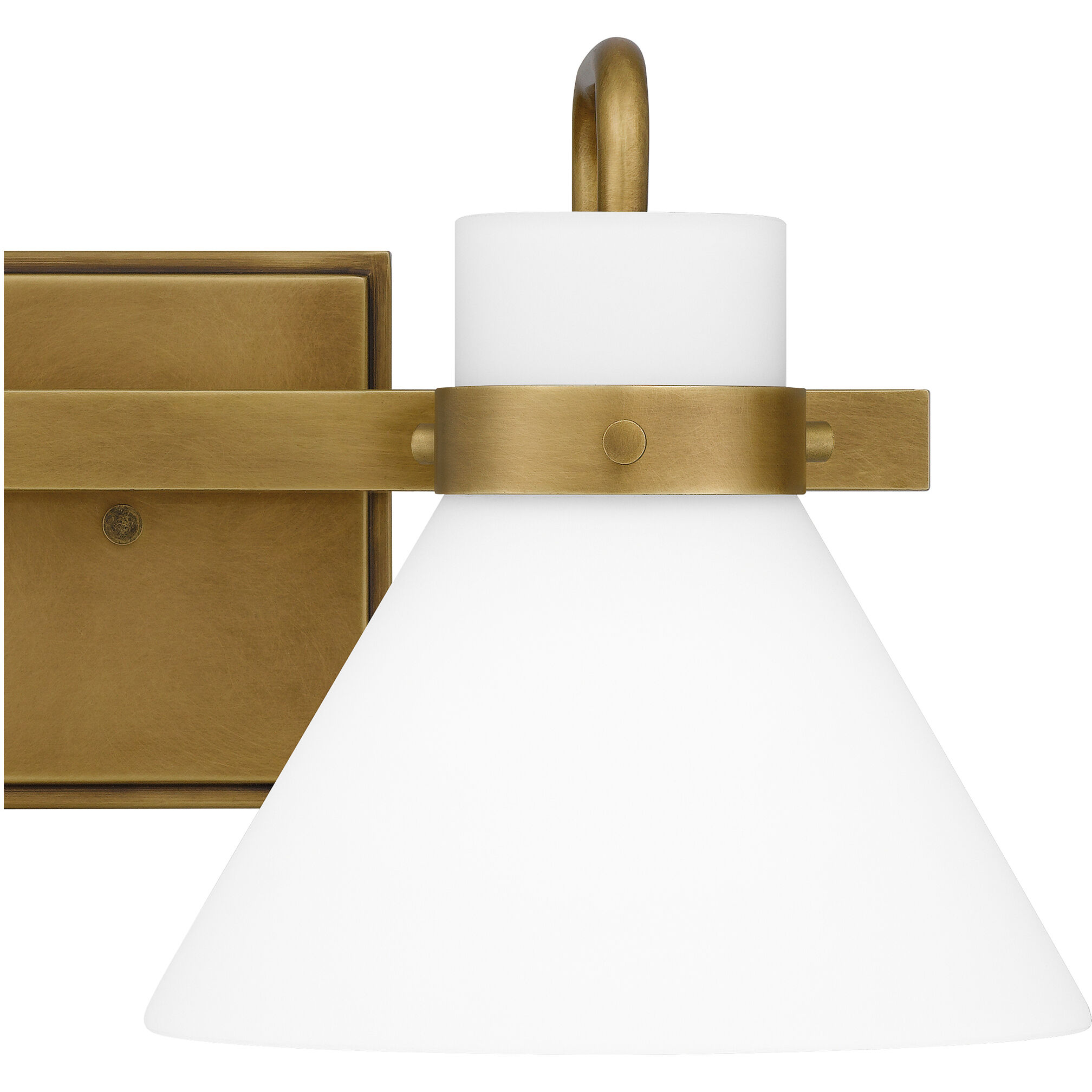 Regency 2 Light 17 inch Weathered Brass Bath Light Wall Light