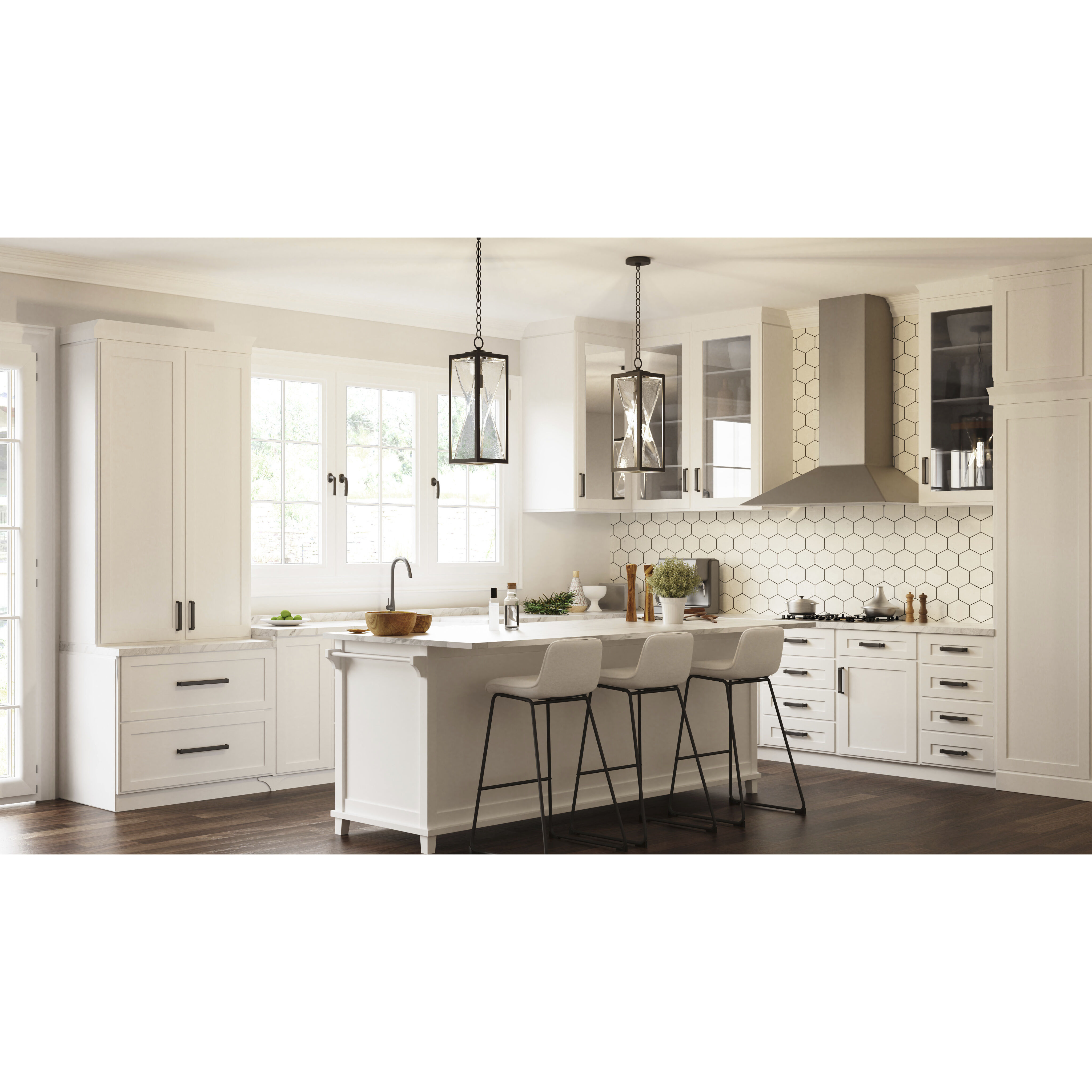 Zarah 1 Light 7 inch Matte Black Mini Pendant Ceiling Light, Small