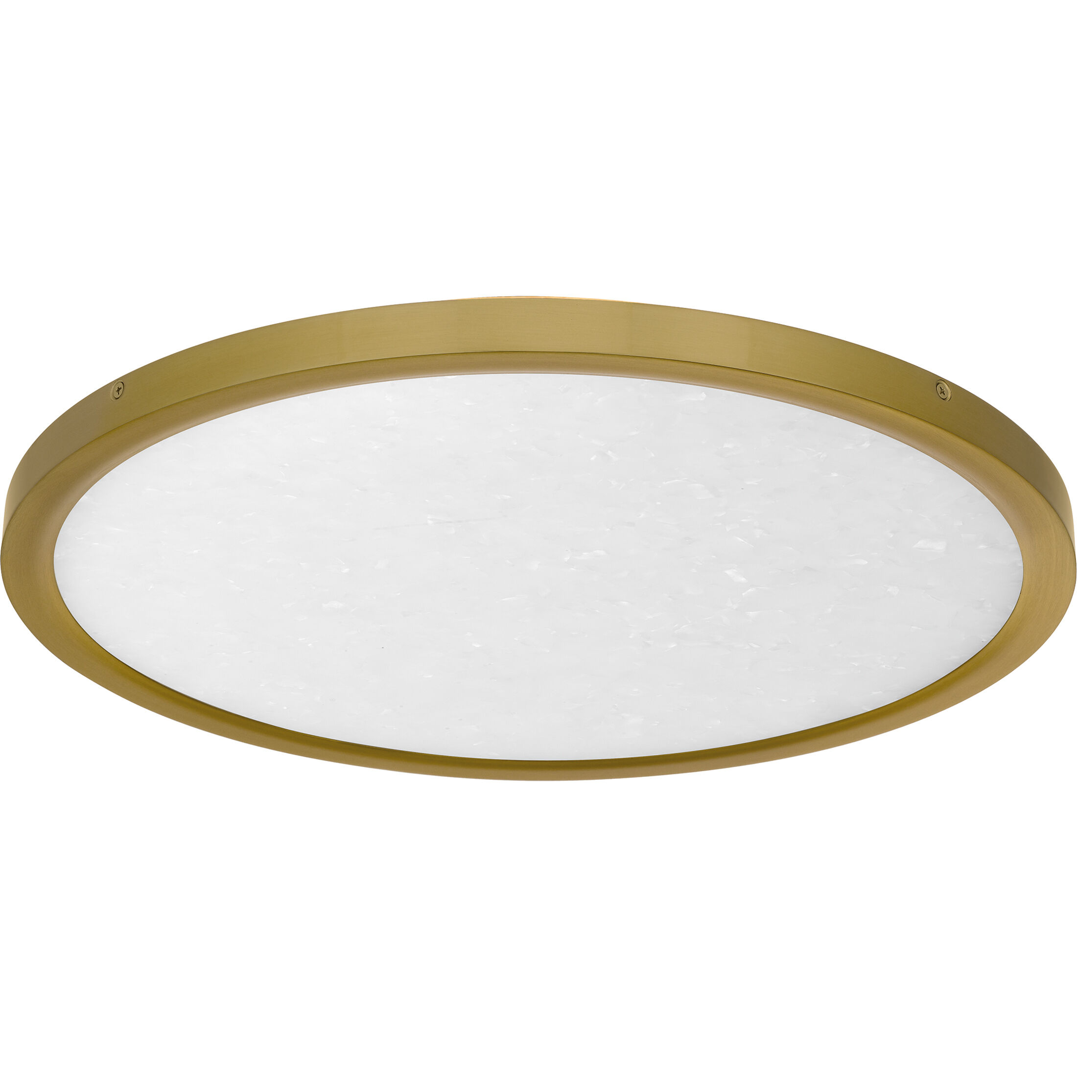 Outskirts LED 20 inch Brushed Gold Flush Mount Ceiling Light, Large