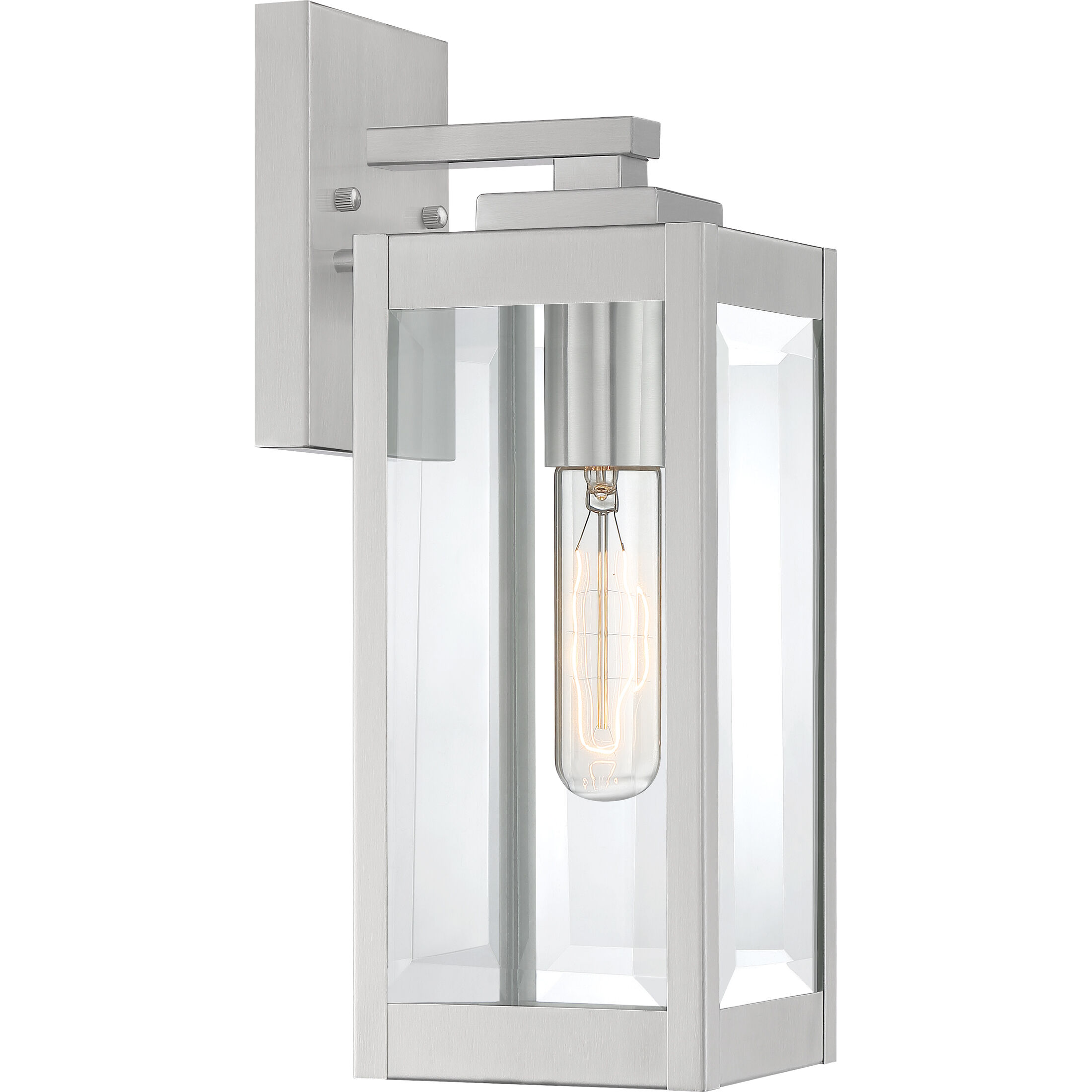Westover 1 Light 14 inch Stainless Steel Outdoor Wall Lantern