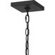 Moira 1 Light 8 inch Earth Black Outdoor Hanging Lantern, Large