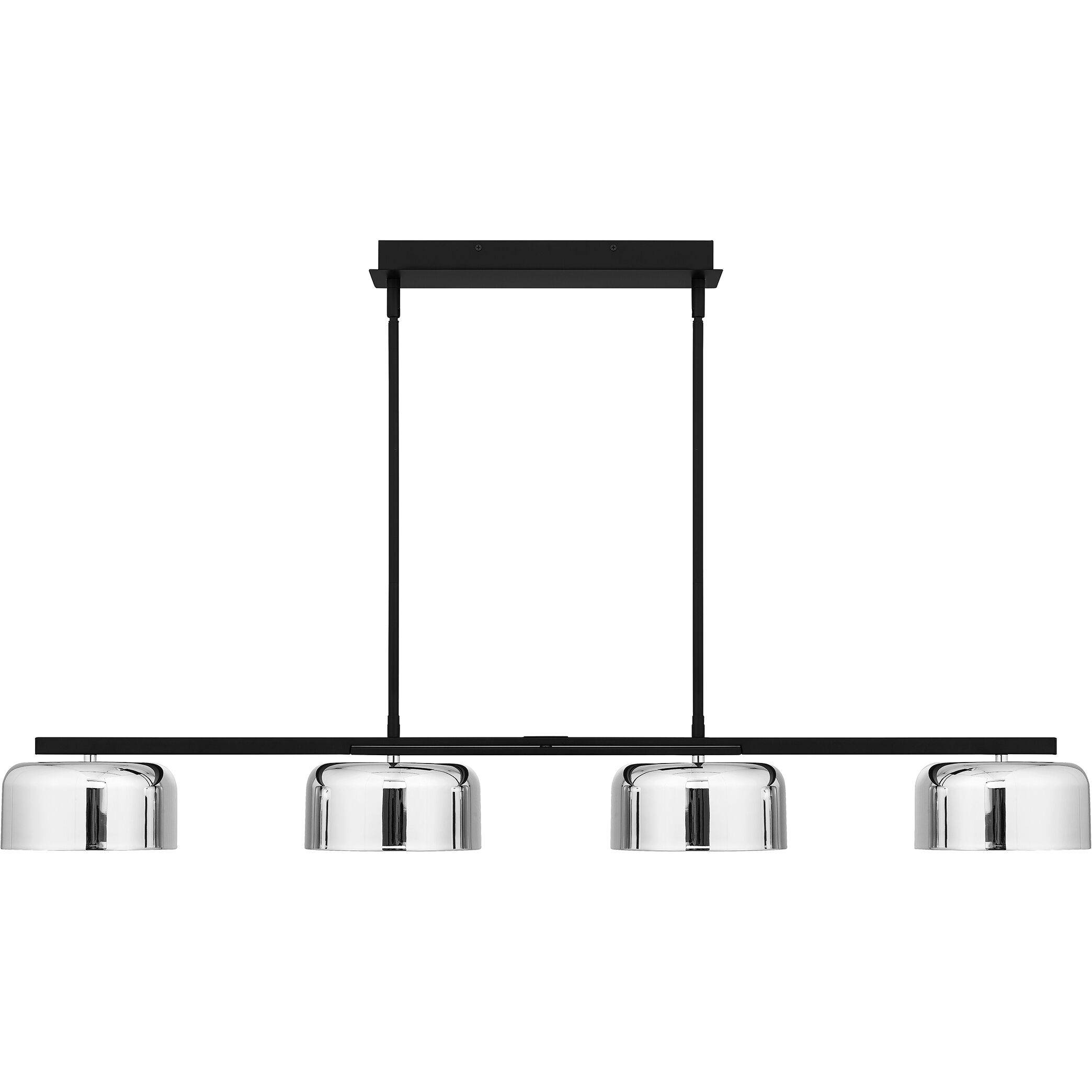 Gabriel 49.25 inch Matte Black Island Light Ceiling Light