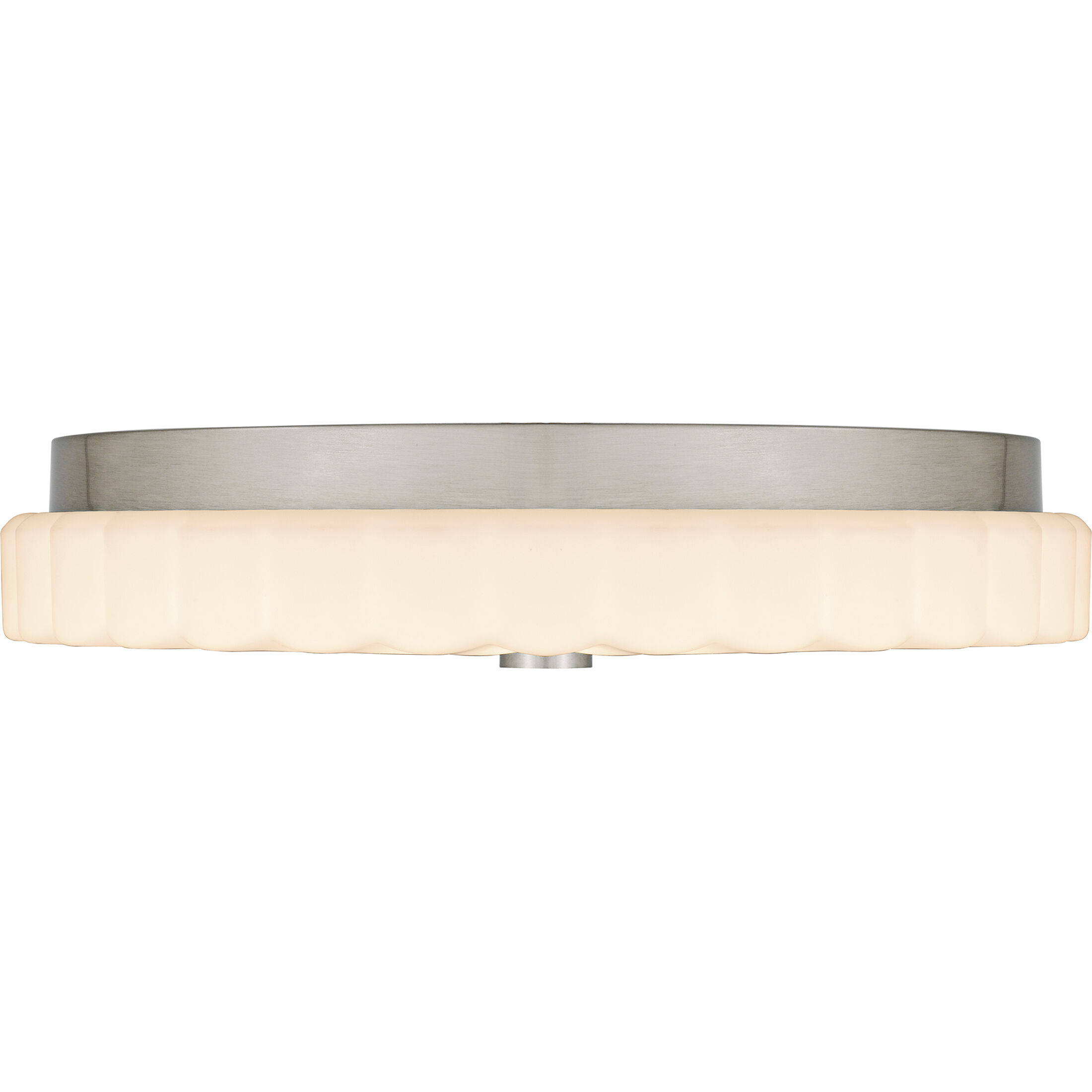 Cherbury LED 16 inch Brushed Nickel Flush Mount Ceiling Light, Medium