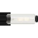 Hawes 2 Light 23.5 inch Matte Black Bath Light Wall Light, Medium