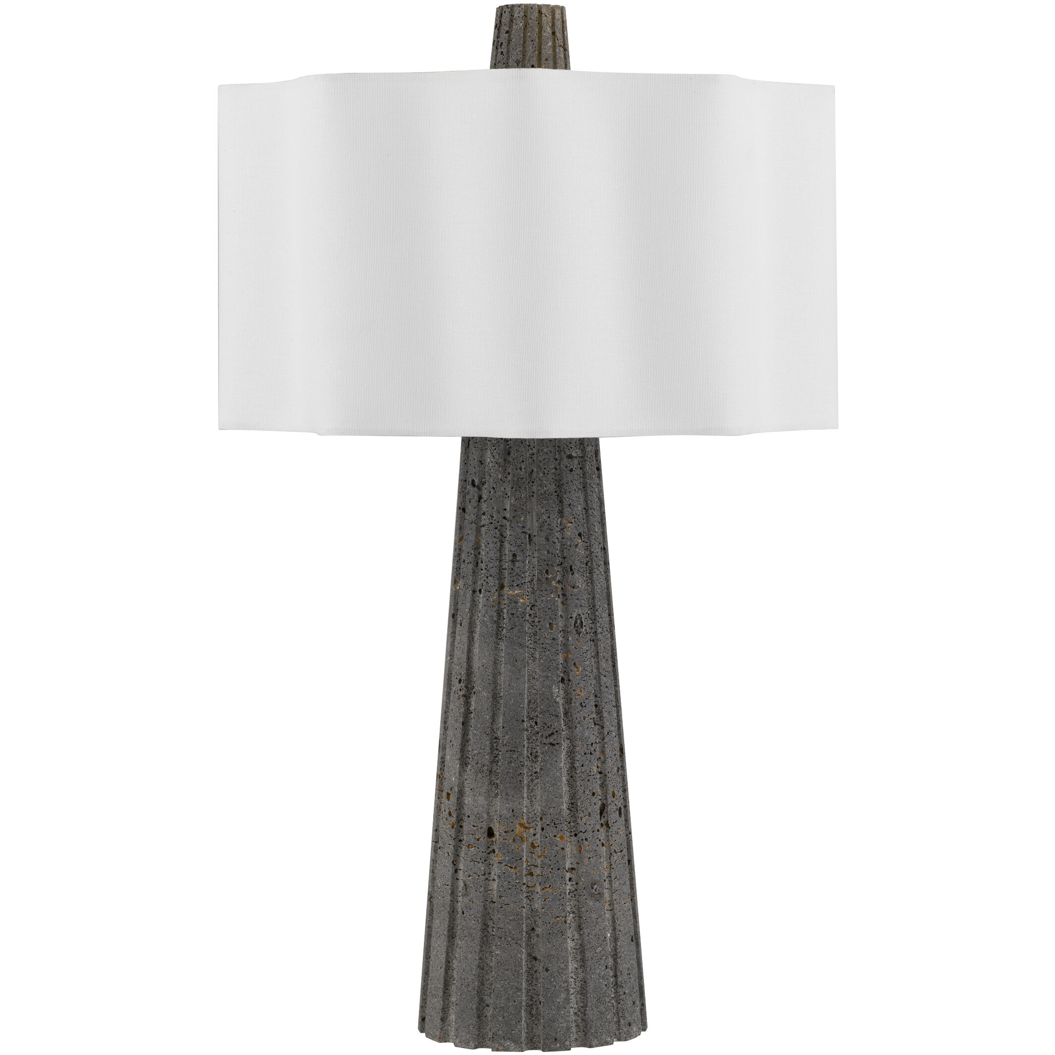 Gio 24 inch 100 watt Matte Black Table Lamp Portable Light