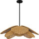 Willa 4 Light 30 inch Matte Black Pendant Ceiling Light