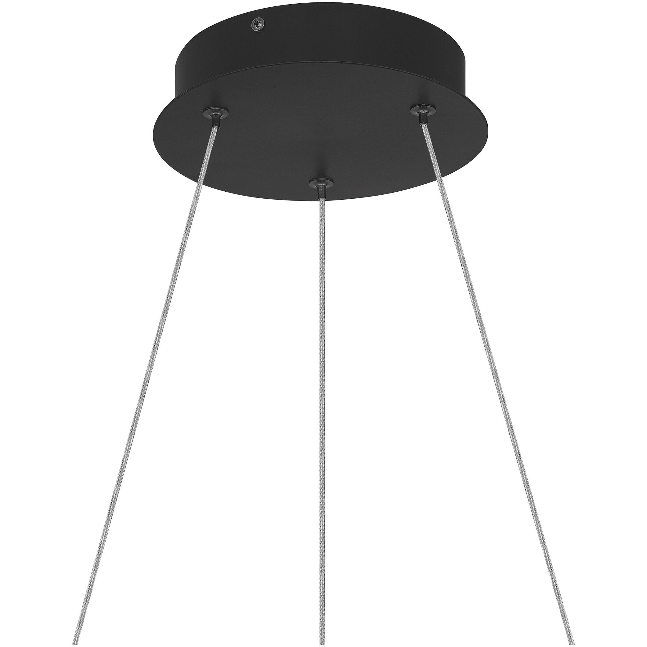 Graves LED 20 inch Matte Black Pendant Ceiling Light