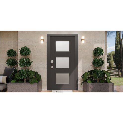 Kaia Outdoor Wall Lantern, Medium