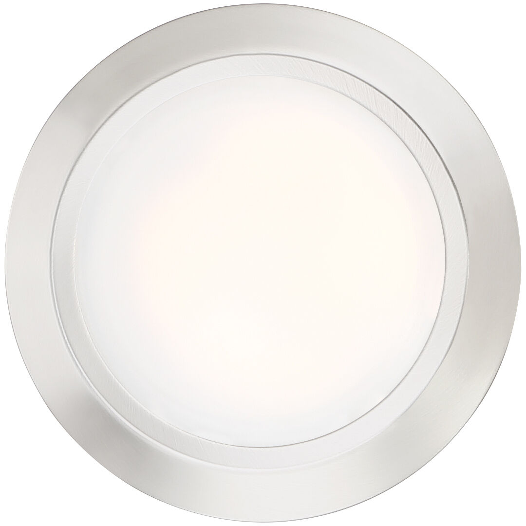 Verge LED 8 inch Brushed Nickel Flush Mount Ceiling Light
