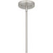 Penning 6 Light 38 inch Brushed Nickel Island Light Ceiling Light