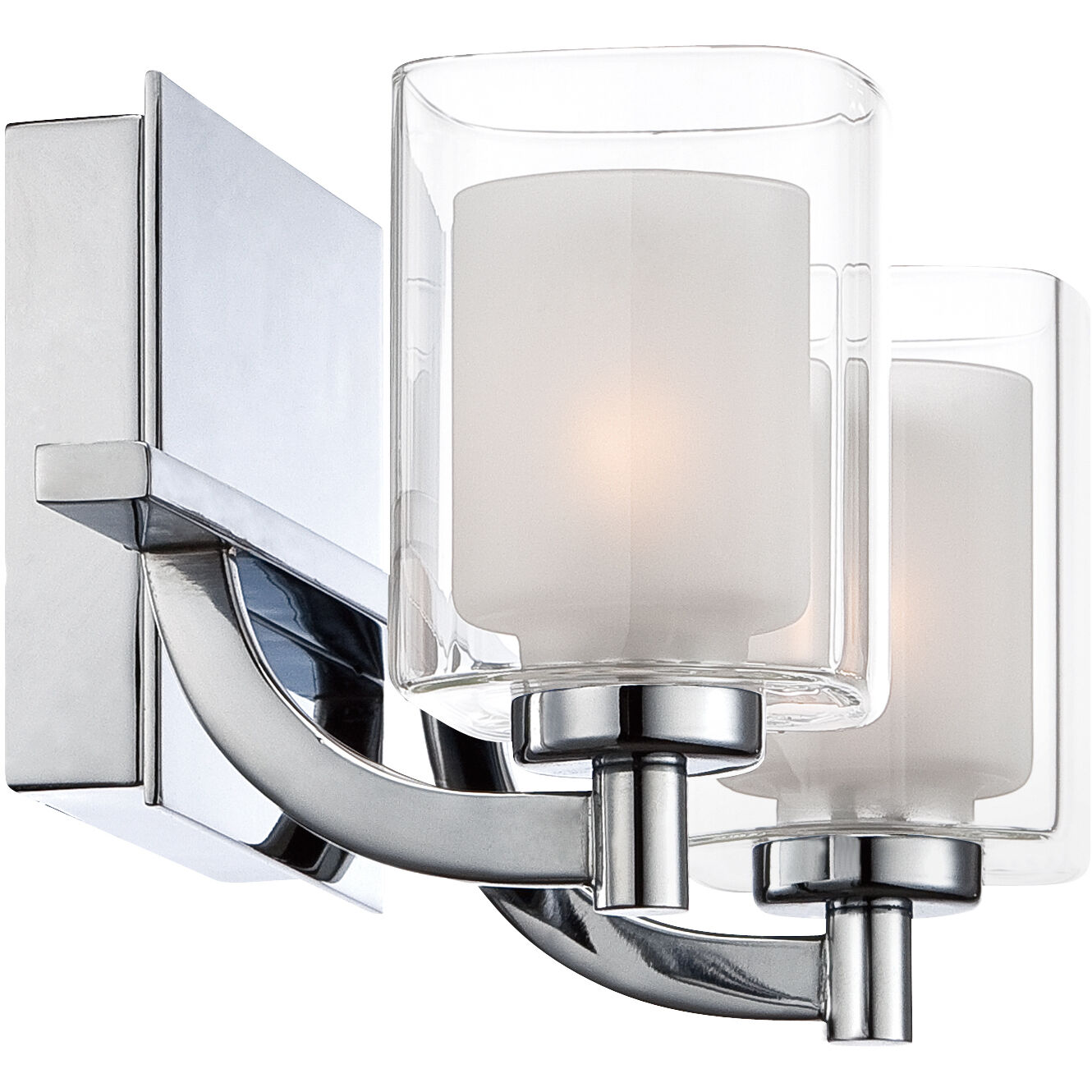 Kolt LED 13 inch Polished Chrome Bath Light Wall Light