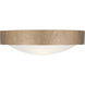 Grendelle LED 16 inch Bronze Gold Flush Mount Ceiling Light, Medium