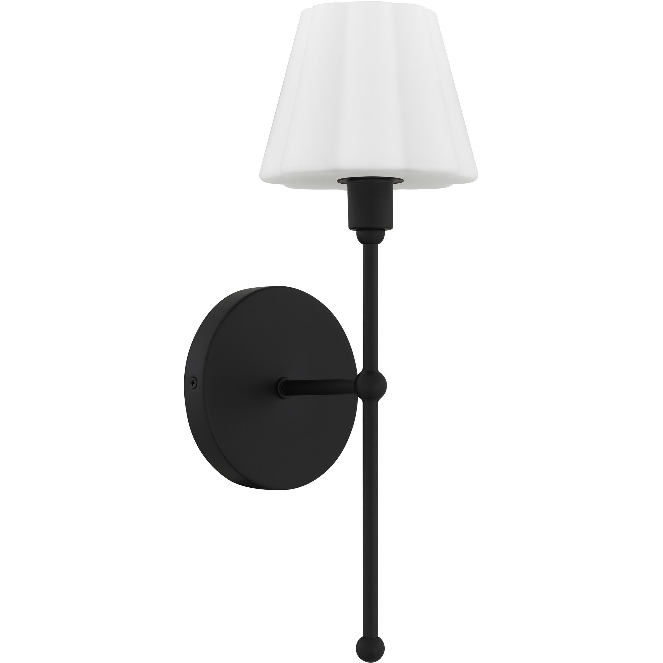 Irena Wall Sconce Wall Light in Matte Black