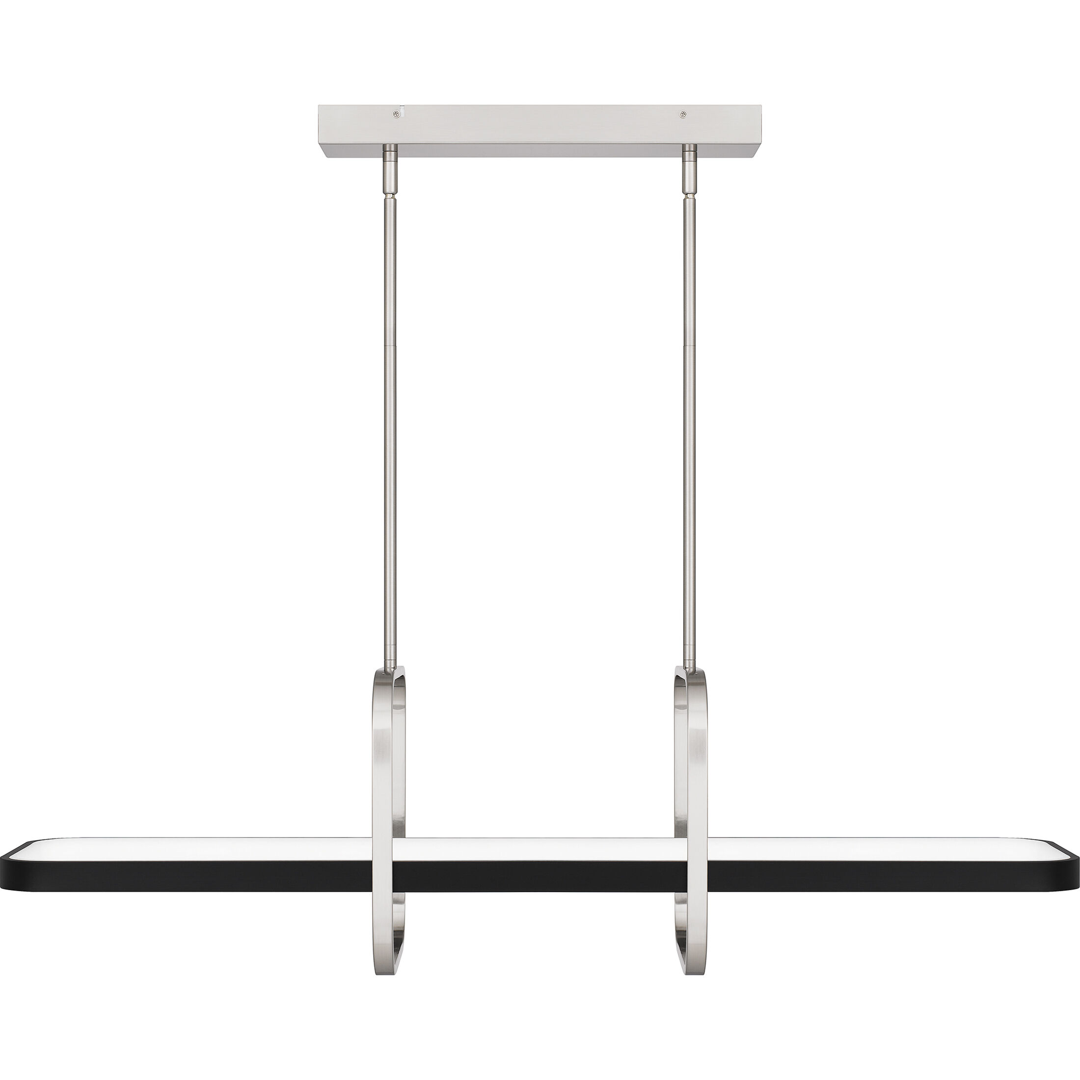 Zimmers LED 42.25 inch Brushed Nickel Island Light Ceiling Light