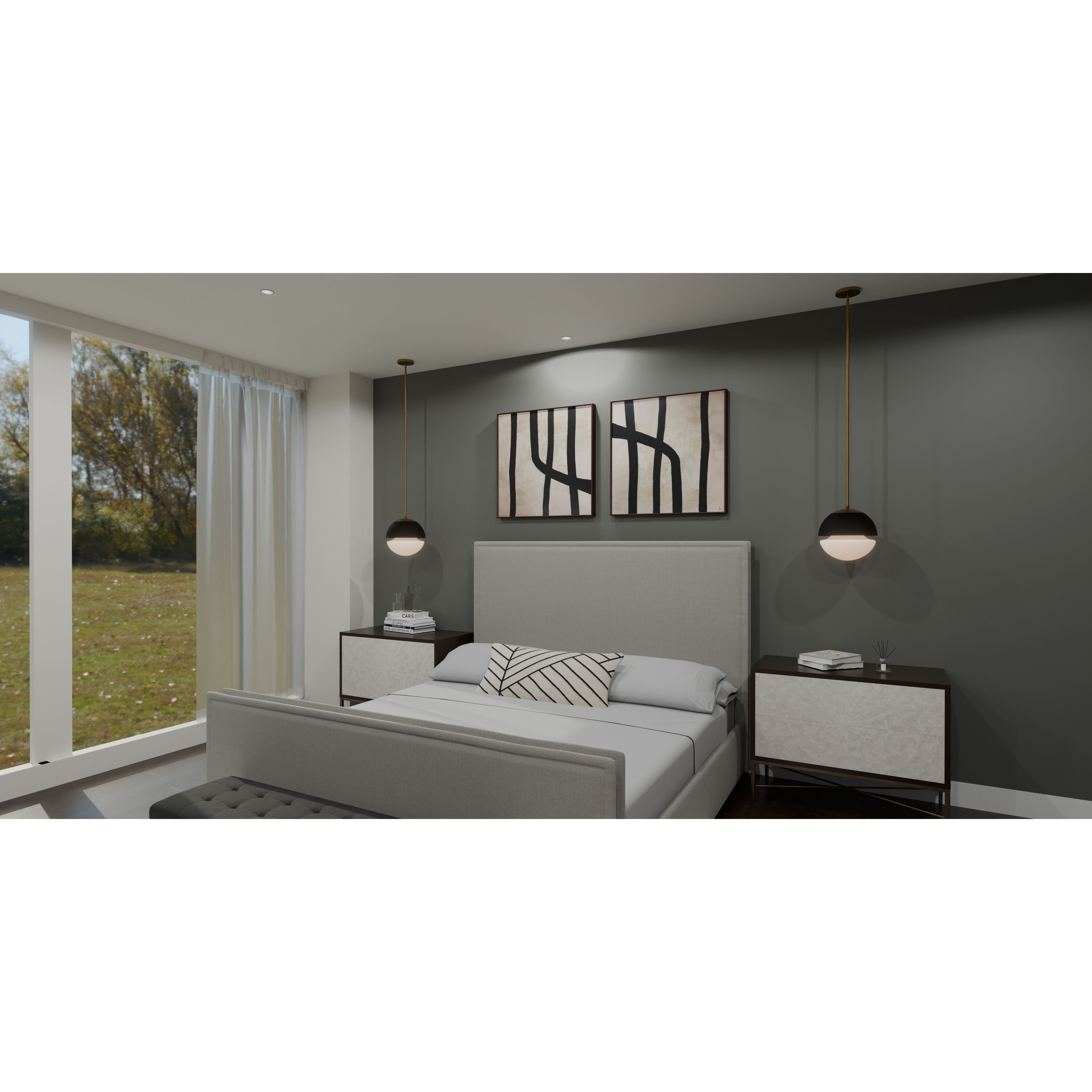 Marley 1 Light 12 inch Weathered Brass Mini Pendant Ceiling Light