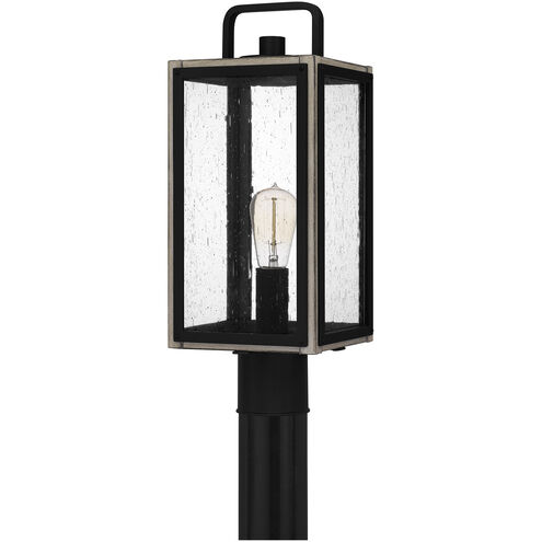 Bramshaw 1 Light 19 inch Matte Black Outdoor Post Lantern