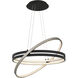Isabelle 32.5 inch Matte Black Pendant Ceiling Light