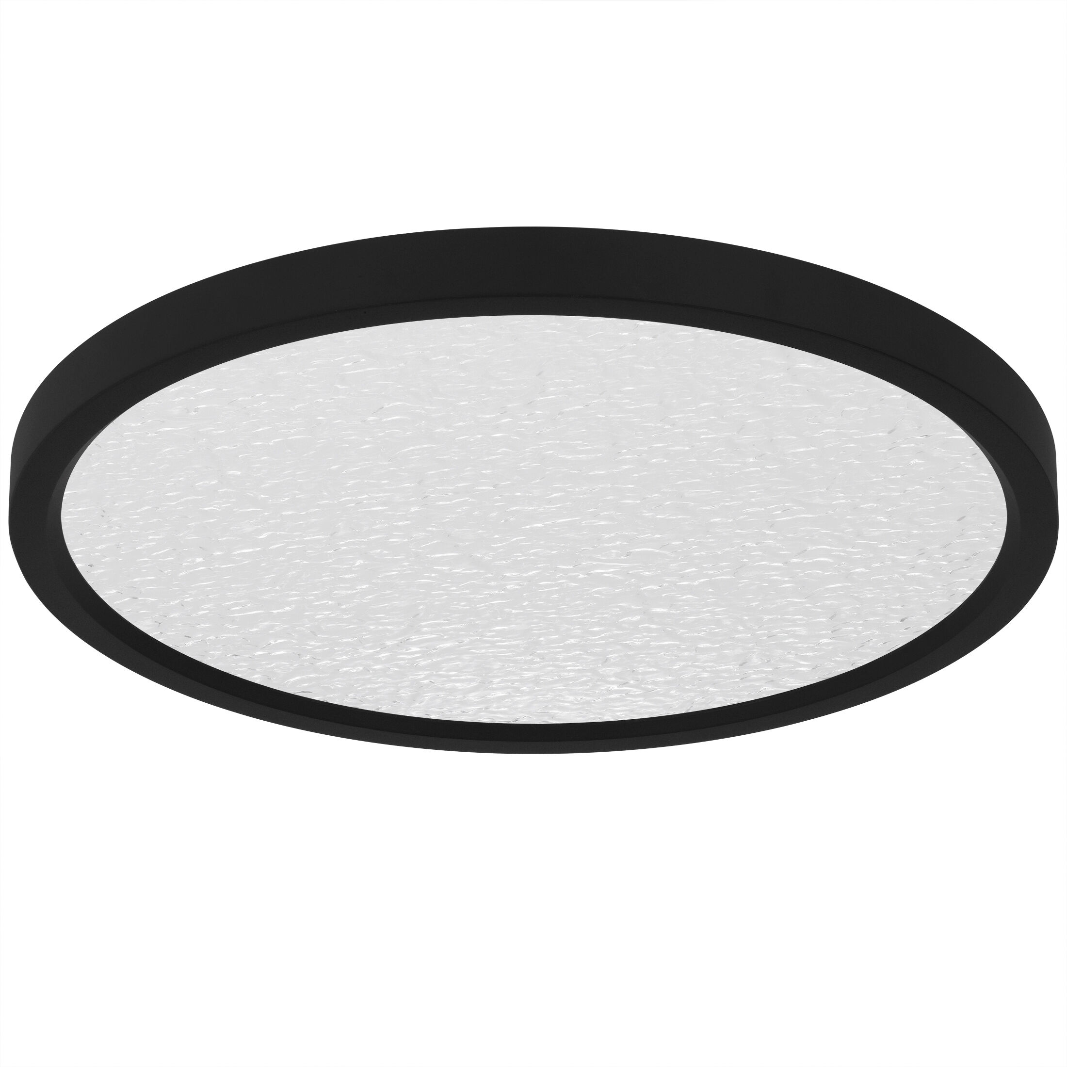 Outskirts LED 15 inch Earth Black Flush Mount Ceiling Light, Medium