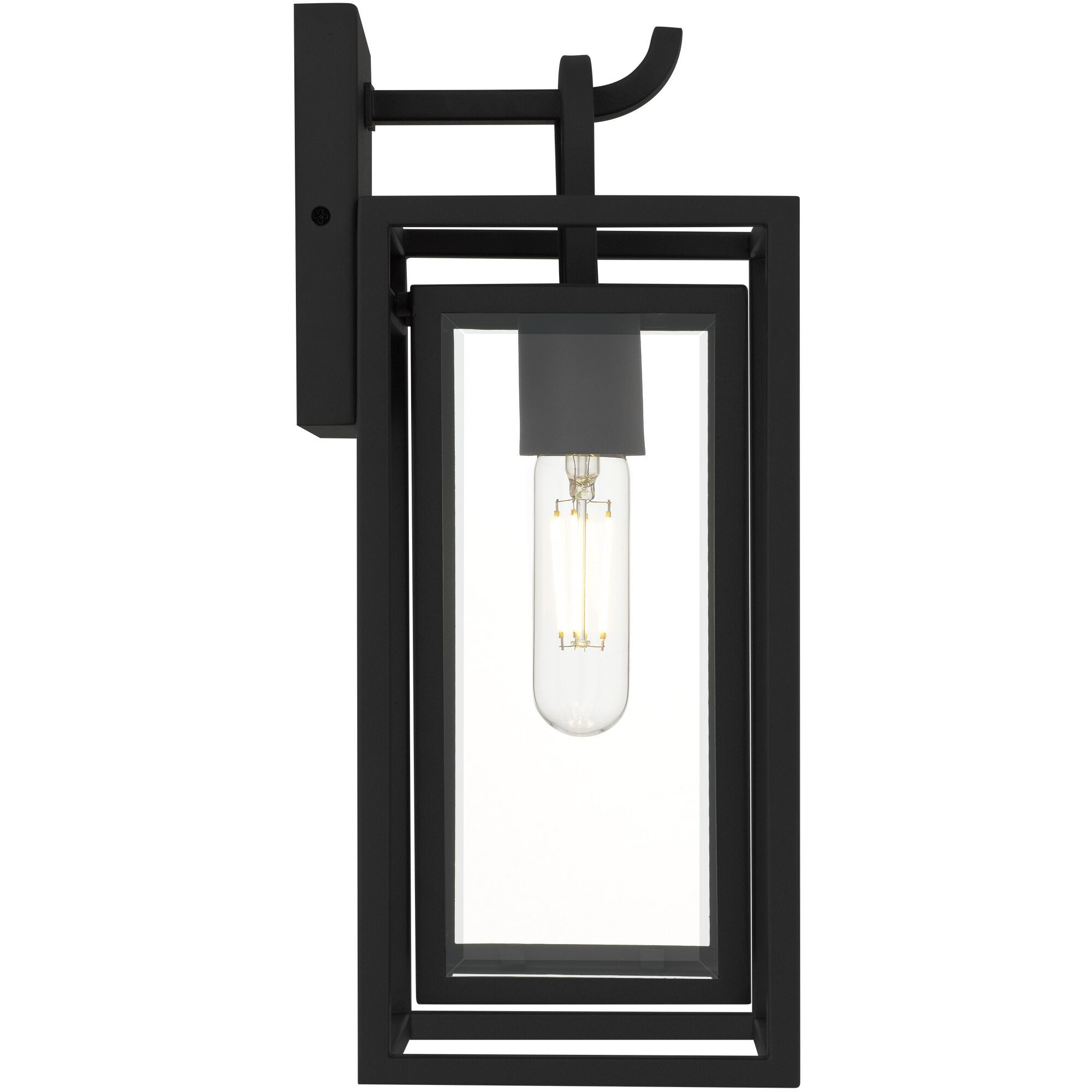 Jayce 1 Light 14.5 inch Matte Black Outdoor Wall Lantern