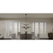 Hillside 9 Light 31.75 inch Matte Black Chandelier Ceiling Light