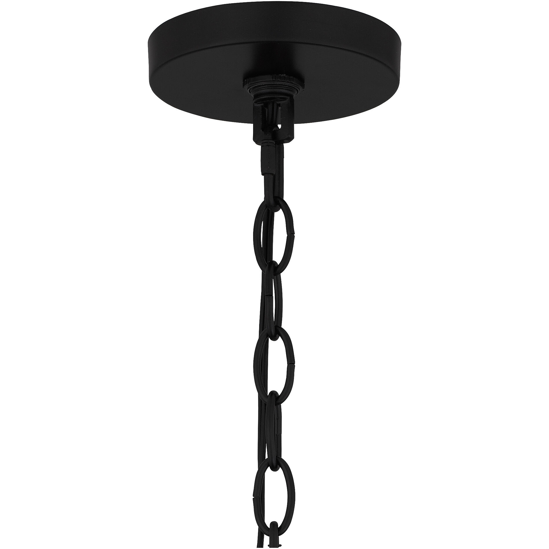 Martinique 3 Light 9.75 inch Matte Black Mini Pendant Ceiling Light, Small