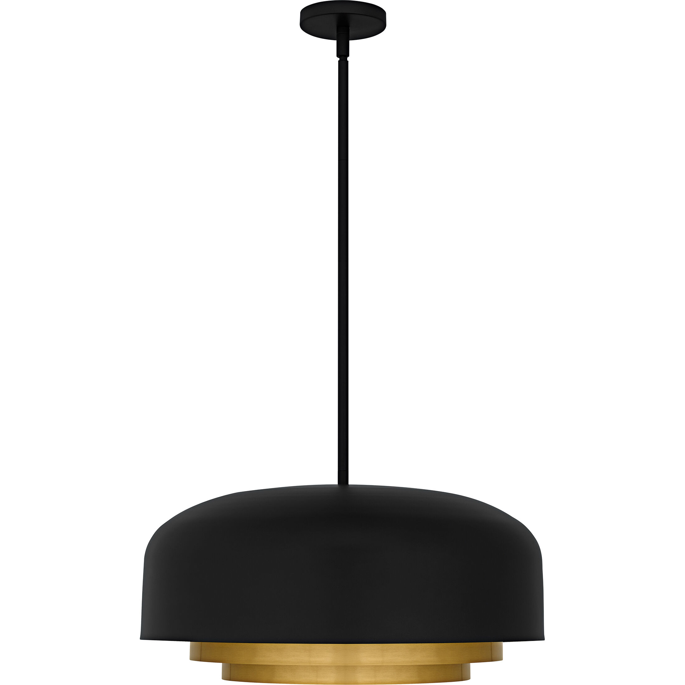 Frankie 4 Light 22 inch Matte Black Pendant Ceiling Light, Large