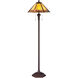 Arden 60 inch 100 watt Bronze Floor Lamp Portable Light in Russet, Naturals