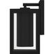 Westover LED 10 inch Earth Black Outdoor Wall Lantern, Small