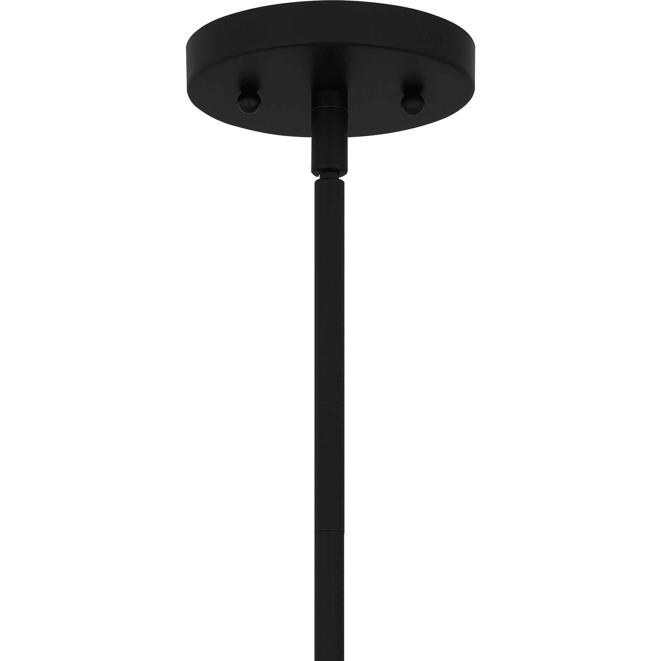 Stetson 1 Light 6 inch Matte Black Mini Pendant Ceiling Light, Small